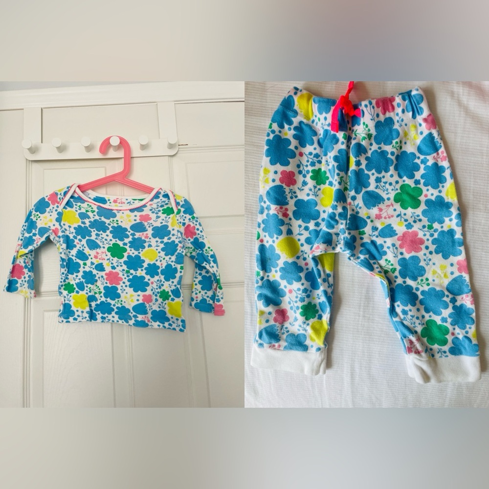M&S Marks and Spencer two piece set size 9-12m